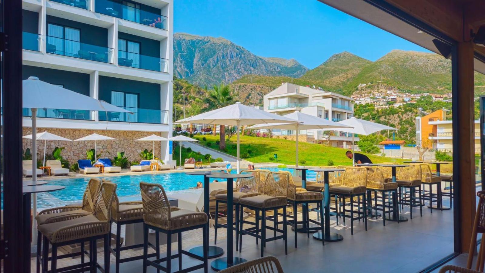 Black Diamond Hotel Dhërmi Eksteriør billede
